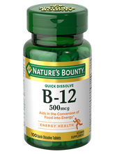 Vitamin B-12 500 mcg , 100 Tablets